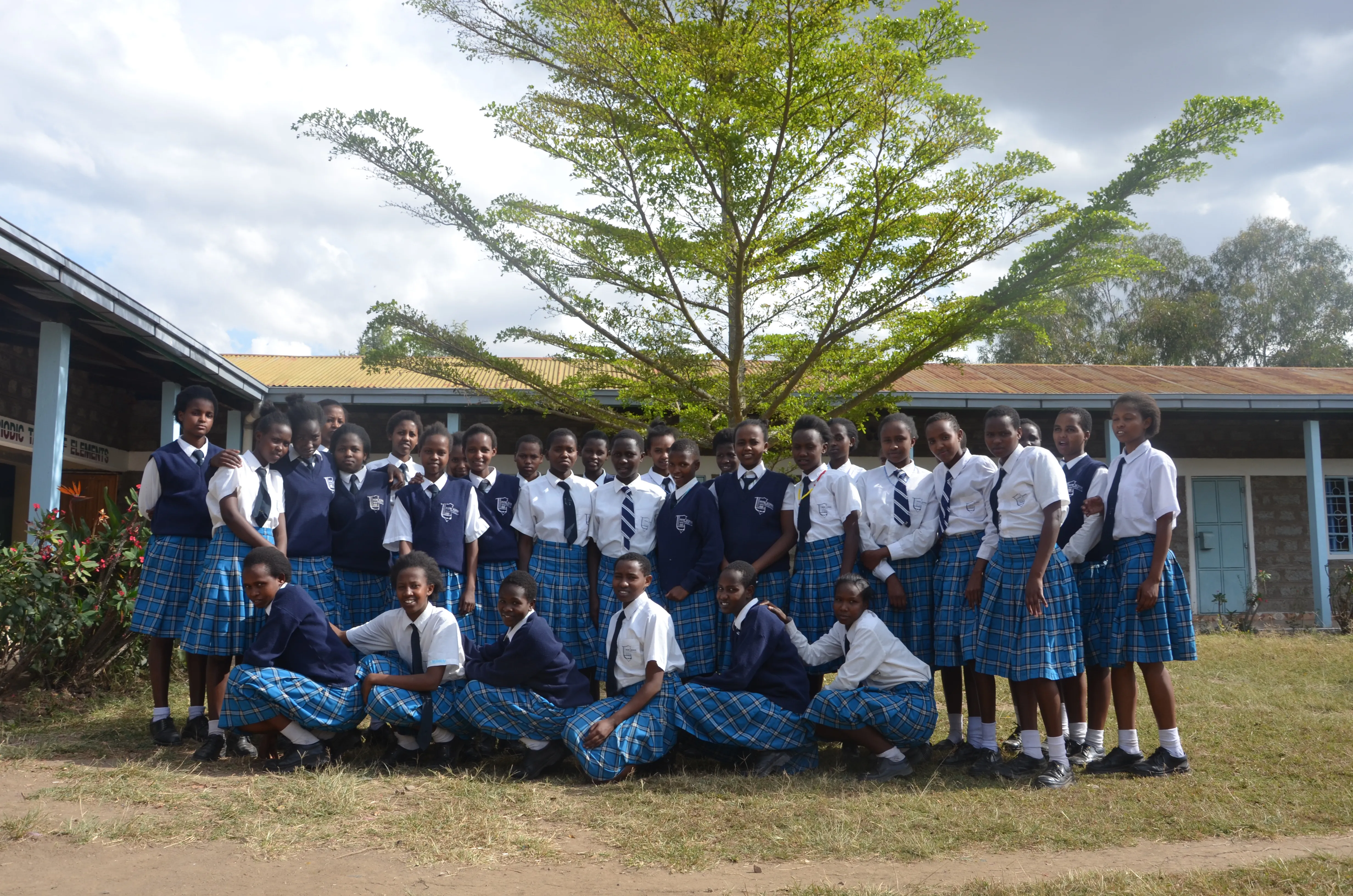 Students at the Irene School in Maralal, Kenya